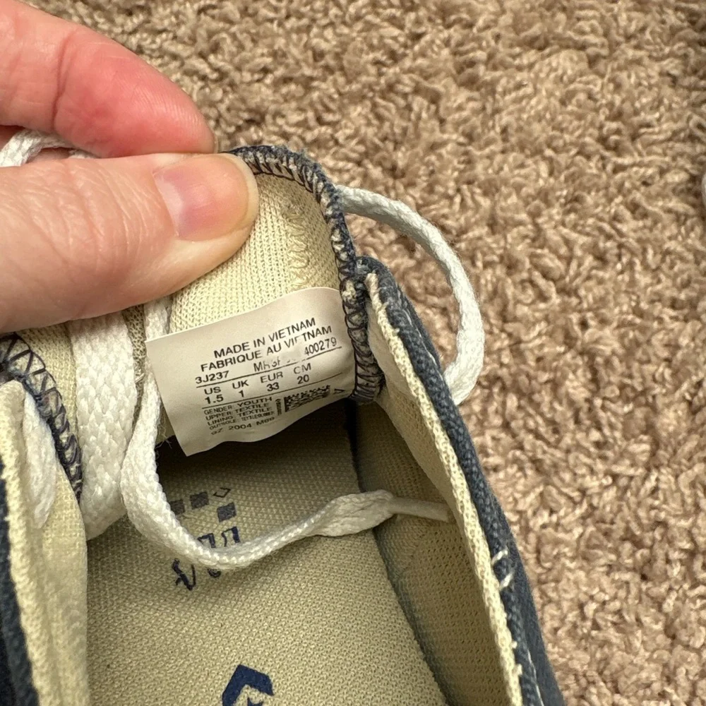 Converse Kids Navy Blue Sneakers
